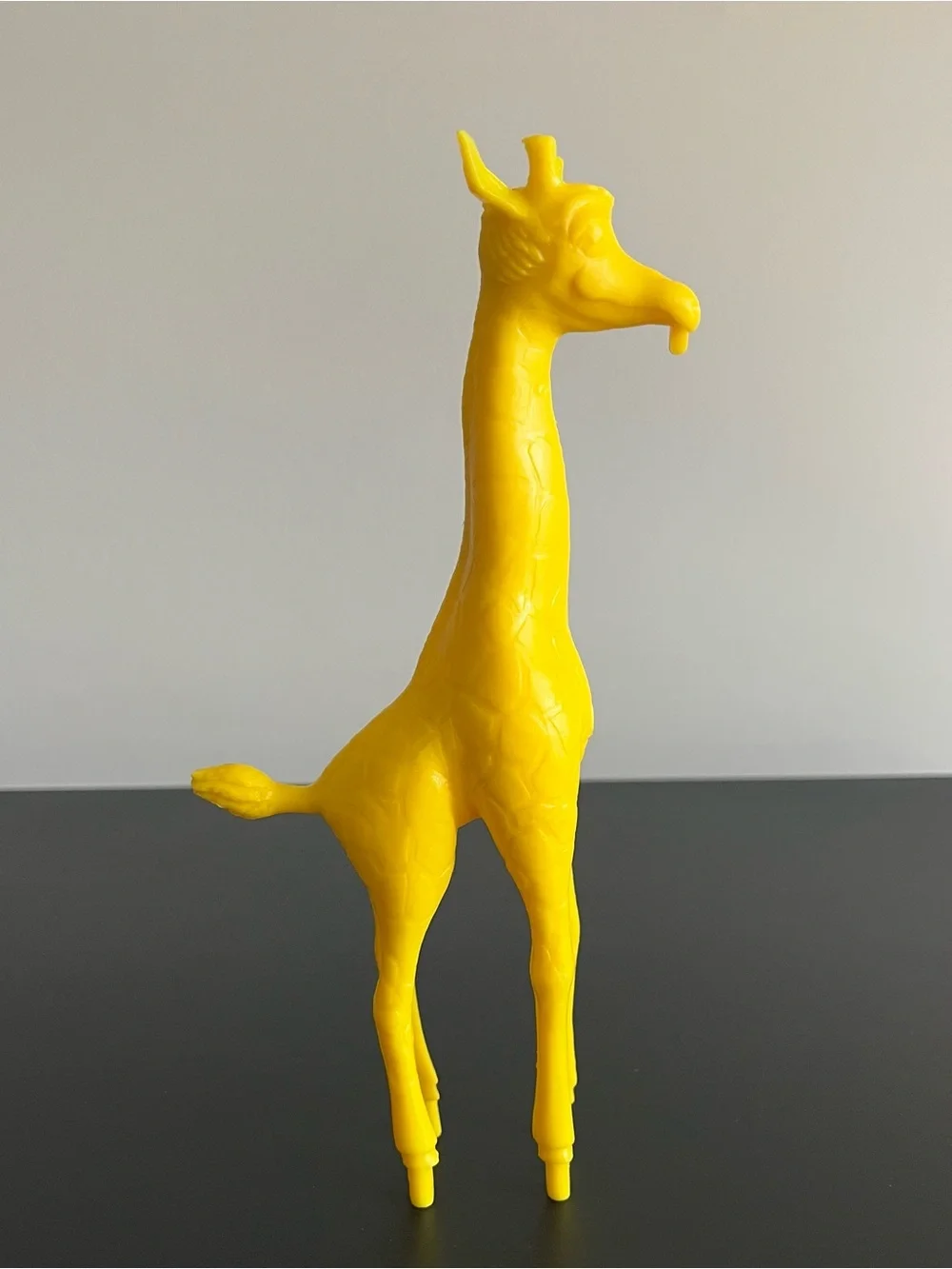 Topper Toys Silly Safari Geraldine Giraffe Replacement Figure Yellow Vtg 1966